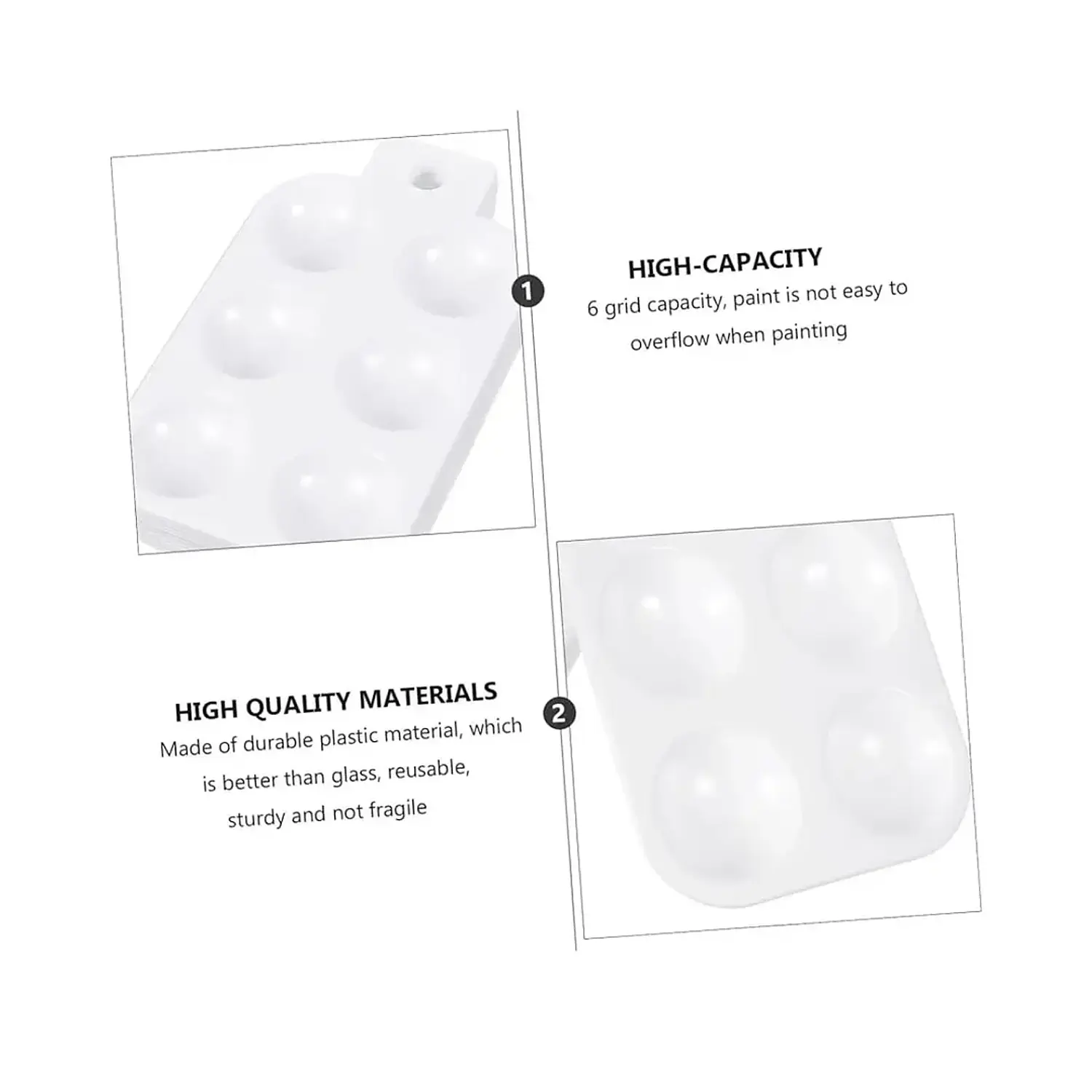 Fultons - Mezclador Acrílico Chico - 6 Divisiones 4