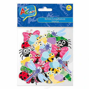 Art & Craft – Figuras Bichitos Goma Eva 50 Piezas Manualidades Creativas