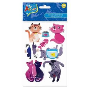 Art & Craft – Figuras Gatitos Goma Eva 14 Piezas Surtidas