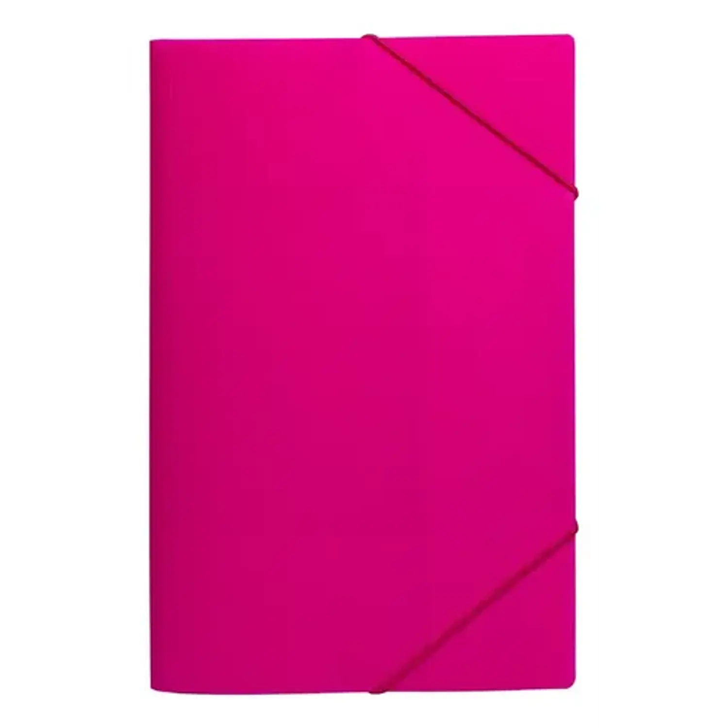 Lavoro - Carpeta con Fuelle Oficio con Elástico Fucsia - 12 Divisiones