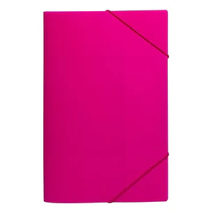 Lavoro - Carpeta con Fuelle Oficio con Elástico Fucsia - 12 Divisiones