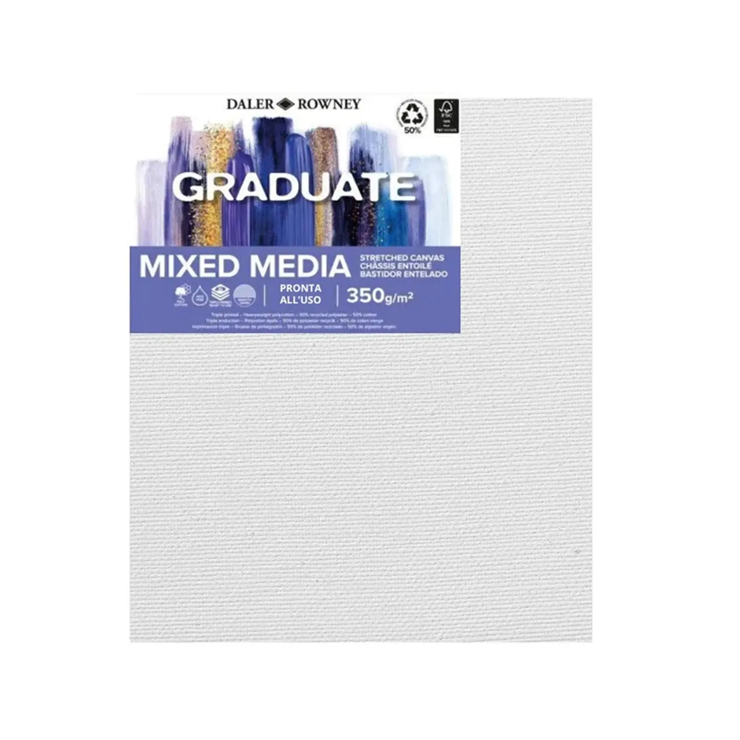 Daler Rowney – Bastidor Graduate Mixed Media A5 14.8x21 cm 350g