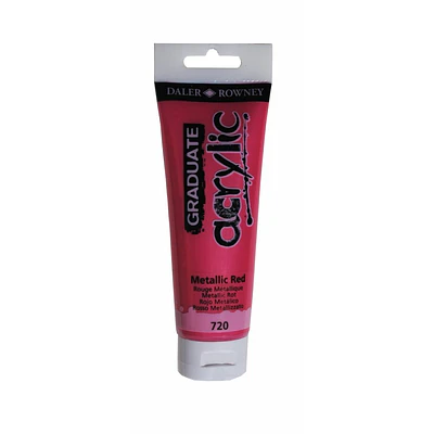 Daler Rowney – Acrílico Graduate 120 ml Metálicos Pintura Profesional