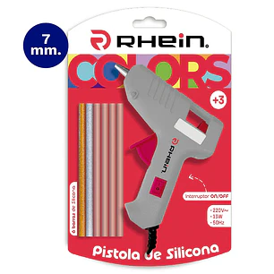 Rhein - Pistola De Silicona Eléctrica - 7 Mm