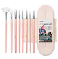 HIMI – Set 8 Pinceles Little Bird Formas Mixtas + Estuche Rosado - Miniatura 2