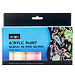 HIMI – Set 6 Pinturas Acrílicas Brilla en la Oscuridad 60 ml - Miniatura 1