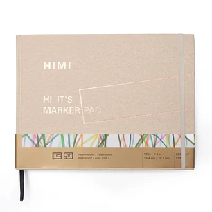 Himi - Paper Pad Marker Hardcover 25.4x19.3 30 Hojas