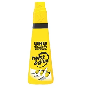 UHU – Adhesivo Twist & Glue 90 ml Multiuso Transparente