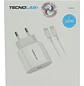 Tecnolab – Cargador de Pared 20W USB-C Rápido con Cable Tipo-C Blanco - Miniatura 1