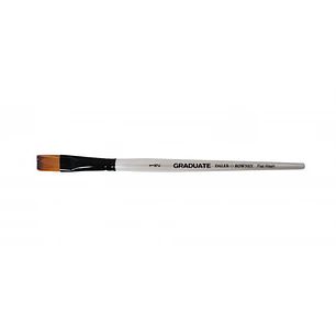 Daler Rowney – Graduate Aguado 1/2 Pincel Sintético Plano Mango Corto