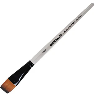 Daler Rowney - Pincel Graduate Sintético Aguado Mango Corto - 3/4