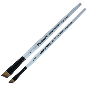Daler Rowney – Graduate Angular Pincel Sintético Plano Angular Mango Corto