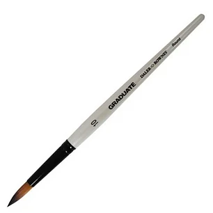 Daler Rowney - Pincel Graduate Sintético Punta Redonda Mango Corto 