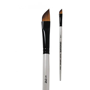 Daler Rowney - Pincel Graduate Sintético Espada Mango Corto - 1/4