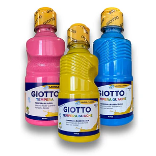 Giotto – Témpera Escolar Lavable Botella 250 ml