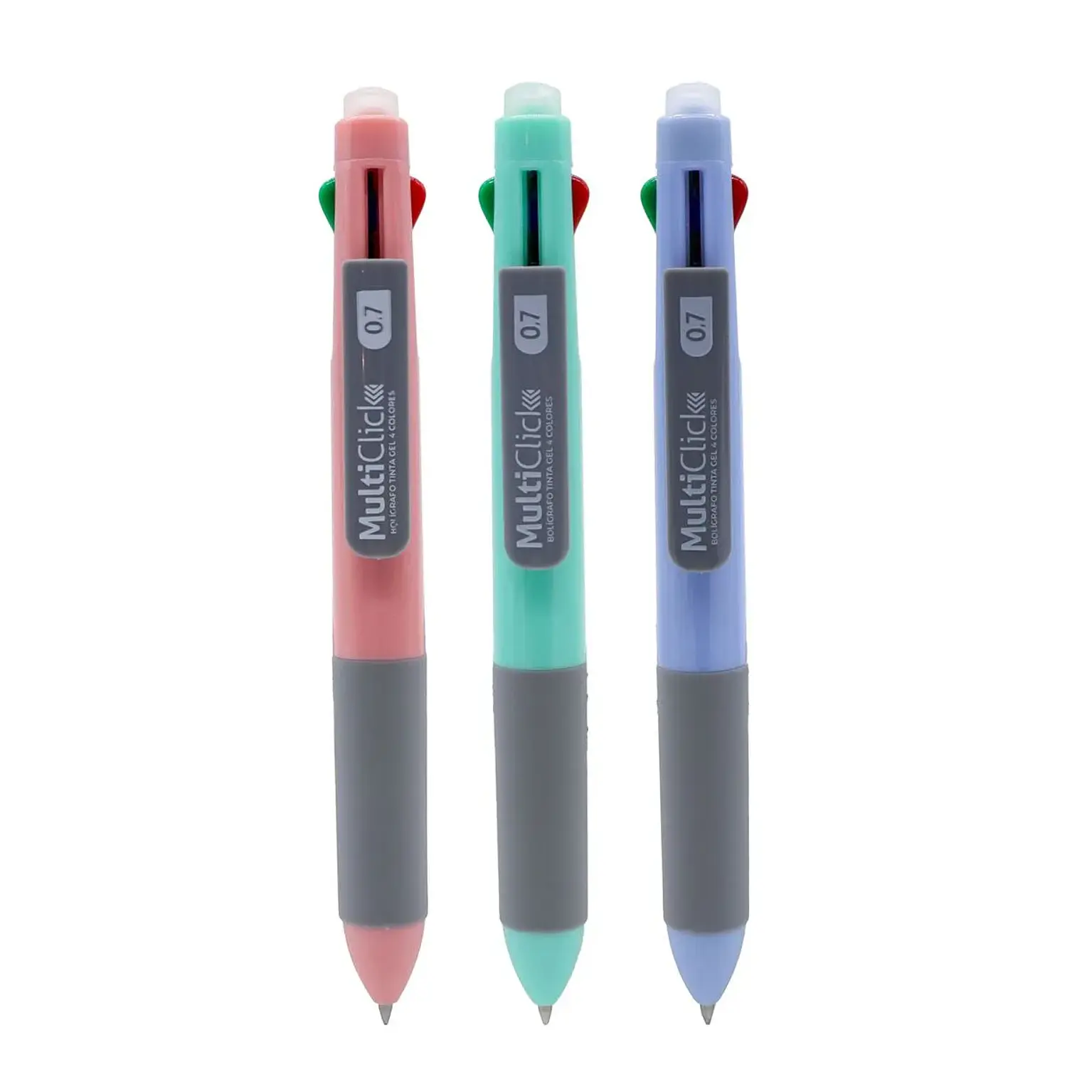 Adetec – Multiclick 4 Colores Tinta Borrable 0.7 mm