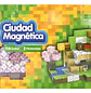 Adetec – Ciudad Magnética Estilo Minecraft 114 Piezas - Miniatura 1