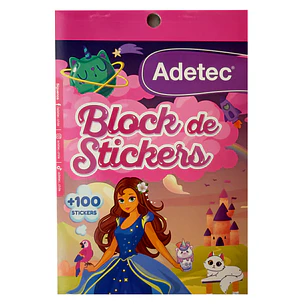 Adetec – Block de Stickers Princesas