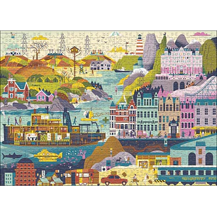 Heye – Puzzle Wes Anderson Films 1000 Piezas 
