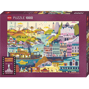 Heye – Puzzle Wes Anderson Films 1000 Piezas 