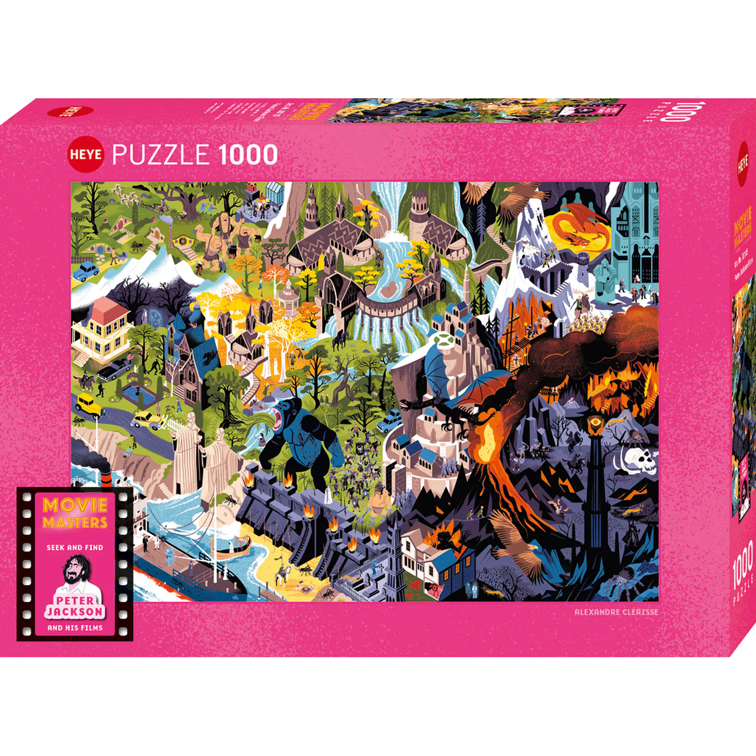 Heye – Puzzle Peter Jackson Films 1000 Piezas  1