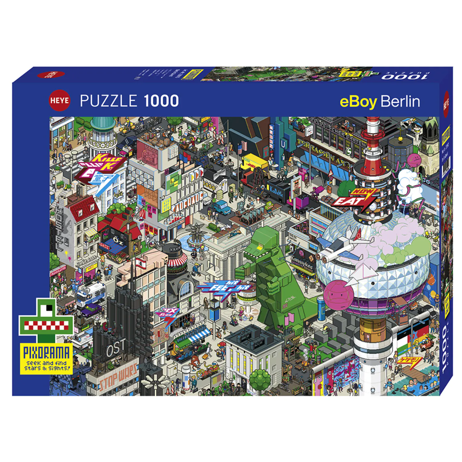 Heye – Puzzle Berlin Quest 1000 Piezas 