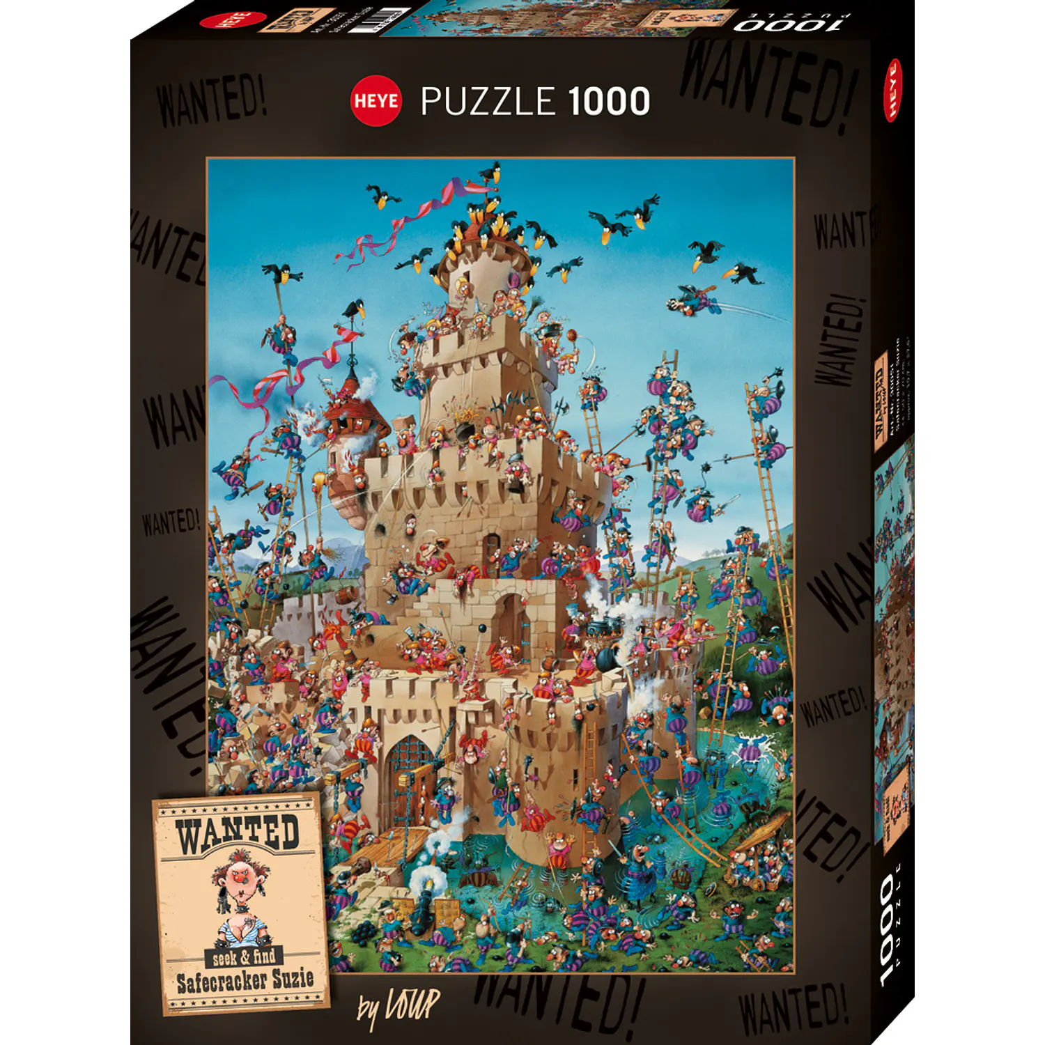 Heye – Puzzle Safecracker Suzie 1000 Piezas  1