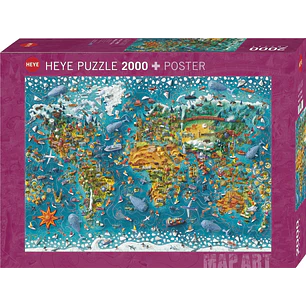 Heye – Puzzle Miniature World 2000 Piezas