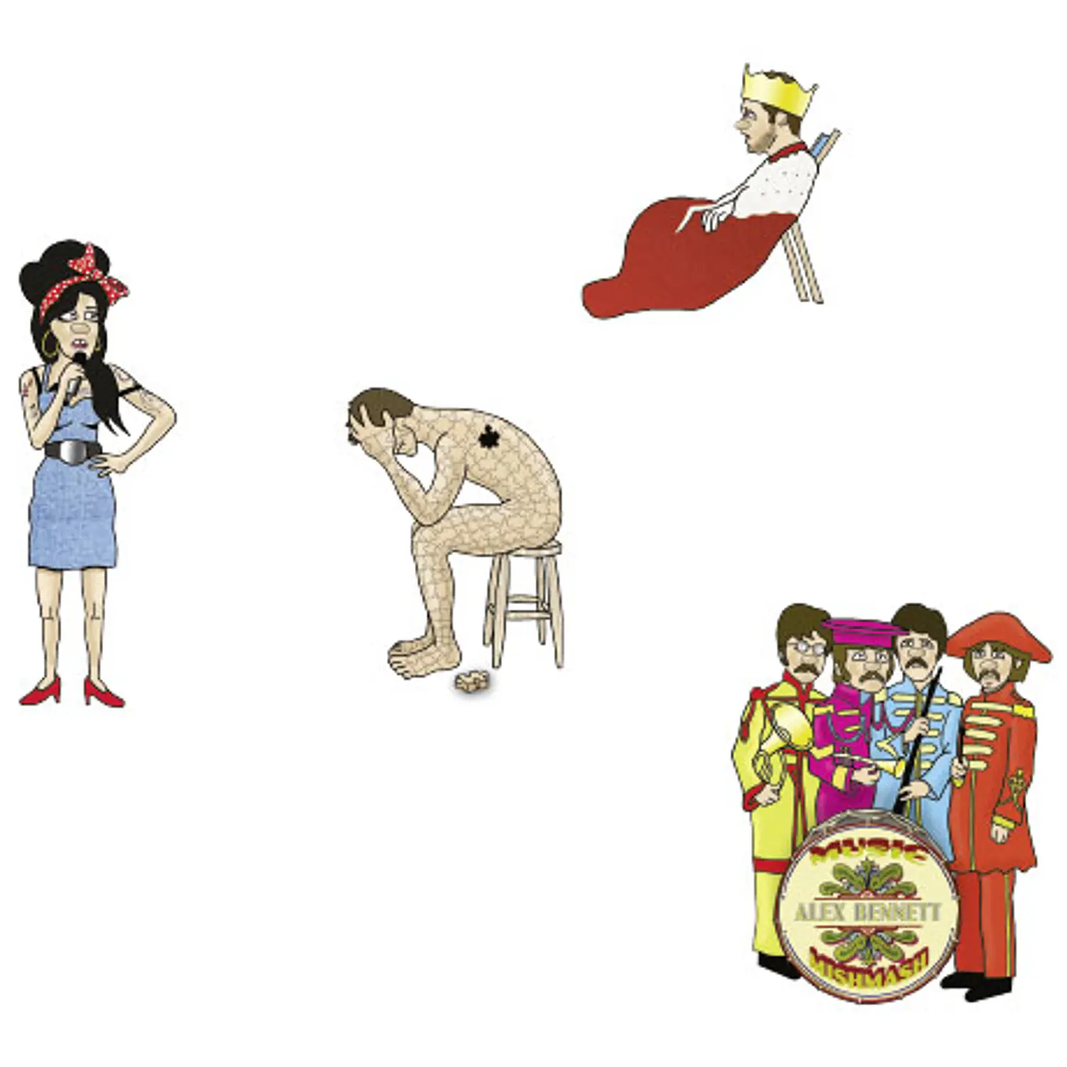 Heye – Puzzle British Music History 2000 Piezas  3