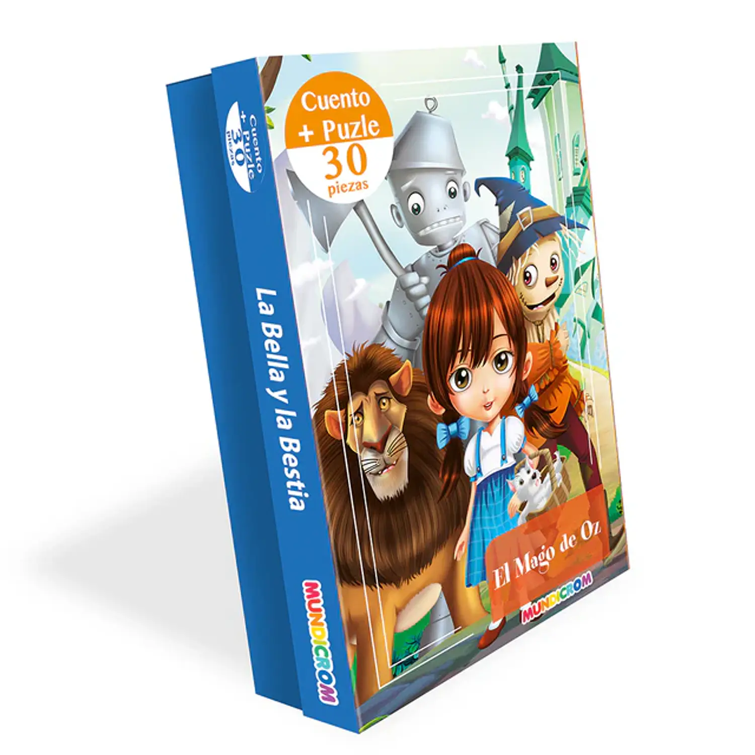 Mundicrom – Puzzle El Mago de Oz 30 Piezas + Cuento Infantil