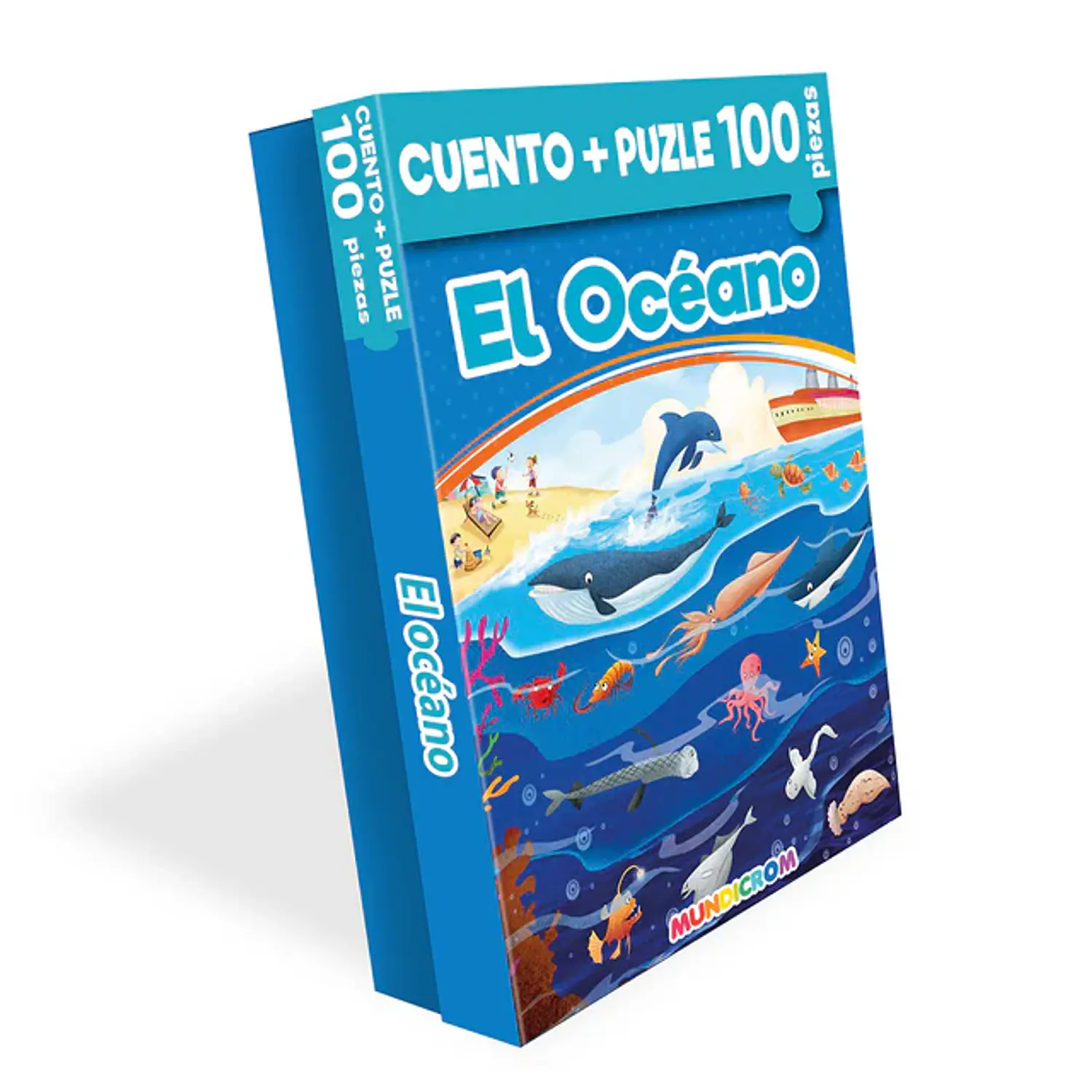 Mundicrom – Puzzle Cuento Espacio 100 Piezas + Libro Infantil
