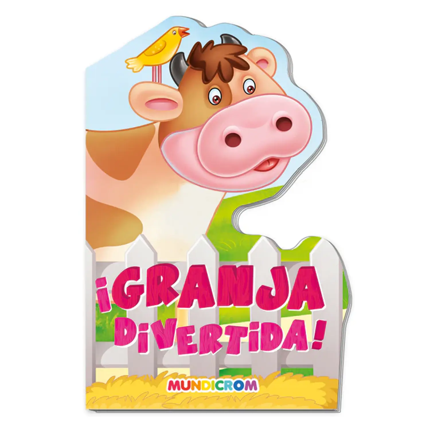 Mundicrom – La Granja Divertida Libro con Troquel Tapa Dura