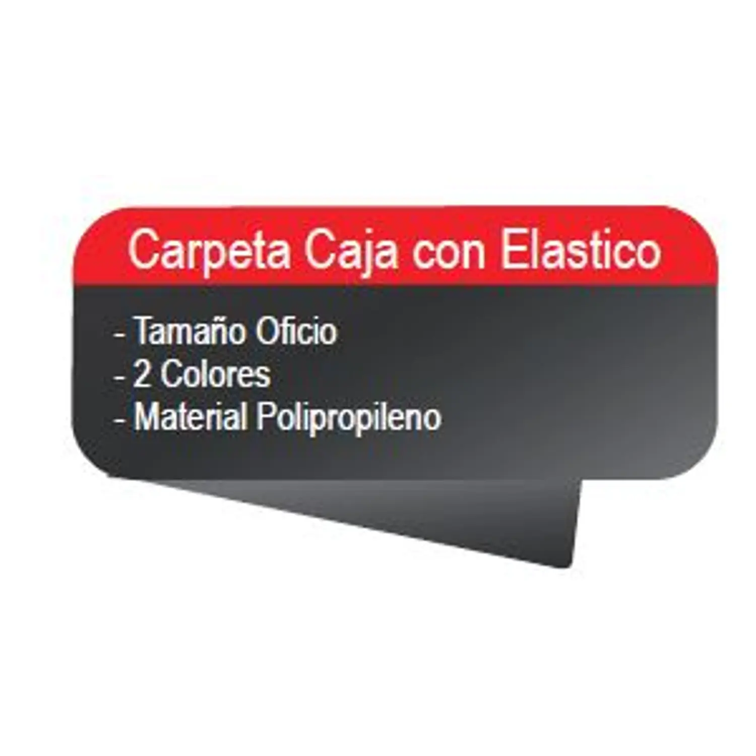 Lavoro – Carpeta Caja con Elástico Oficio Transparente 2