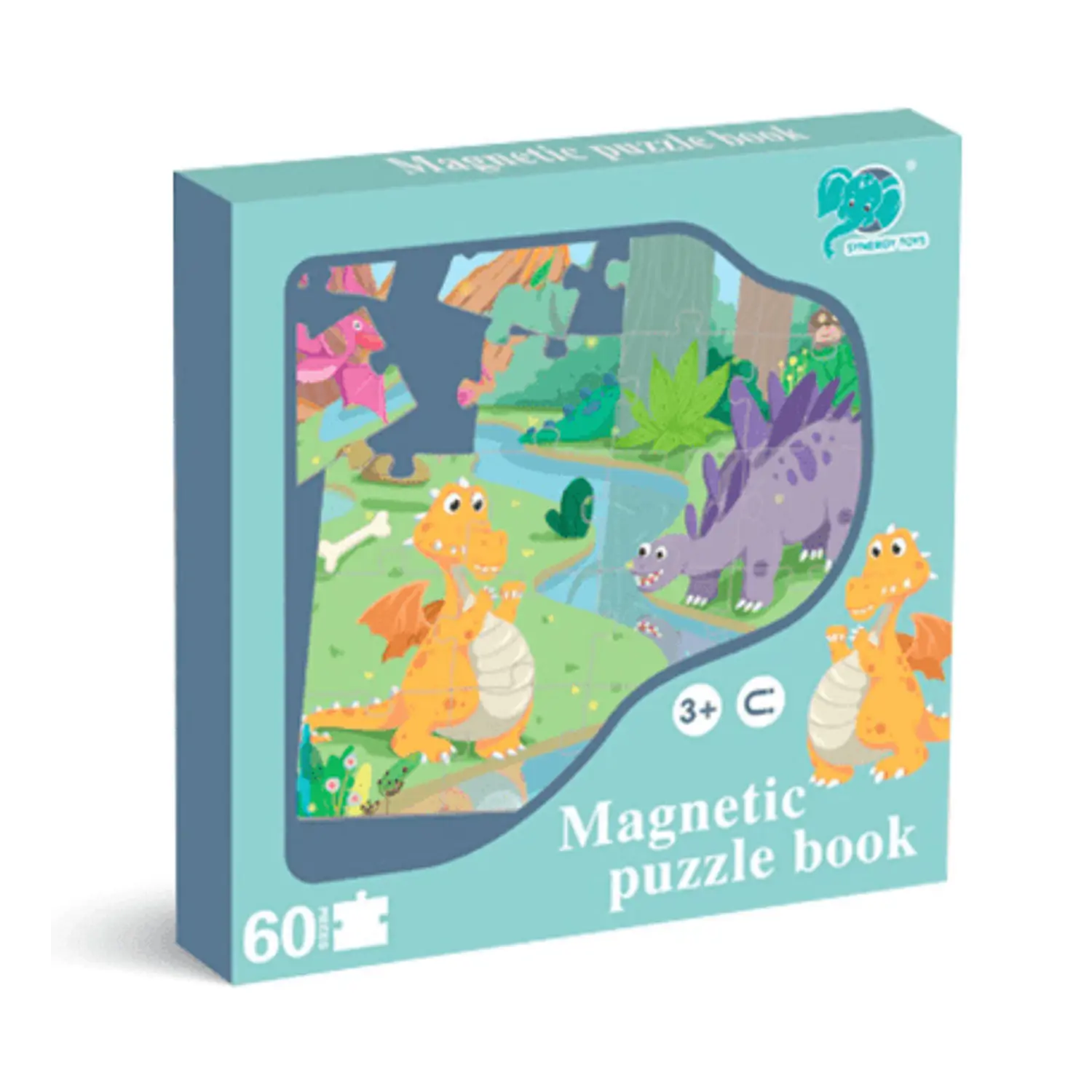 Sinergy Toys – Libro Puzzle Magnético 60 Piezas Educativo Infantil 3
