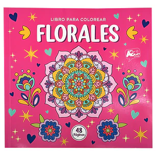 Art & Craft – Libro para Colorear Florales 48 Páginas