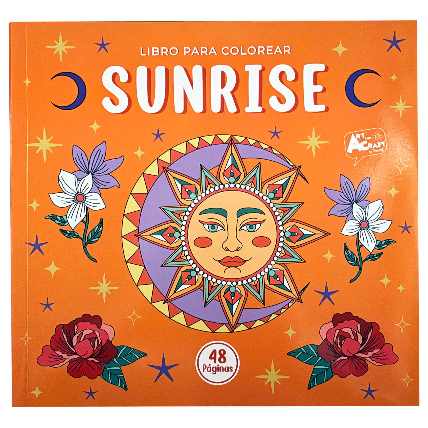 Art & Craft – Libro para Colorear Sunrise 48 Páginas