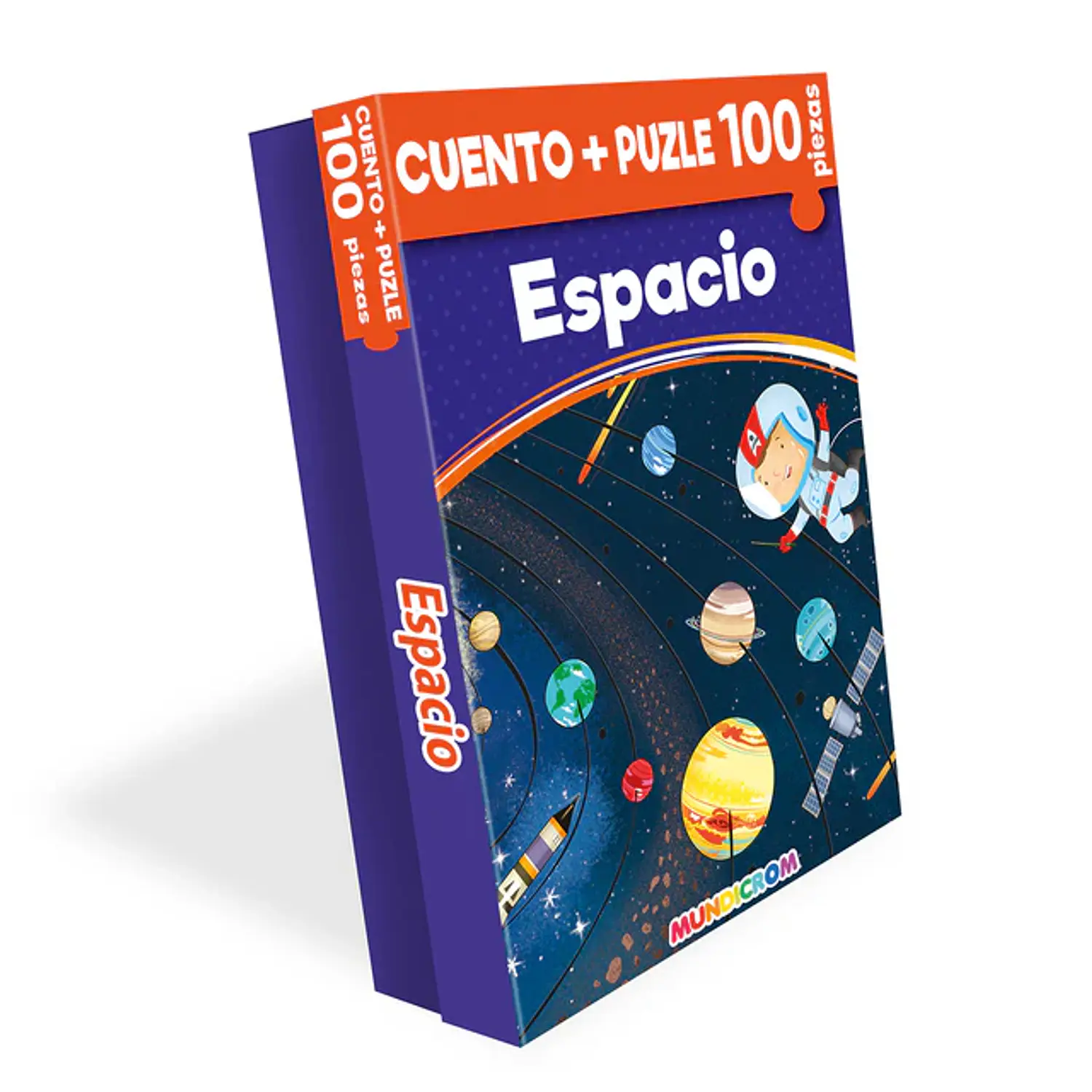 Mundicrom – Puzzle Cuento Espacio 100 Piezas + Libro Infantil – 1