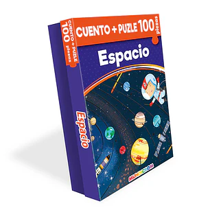 Mundicrom – Puzzle Cuento Espacio 100 Piezas + Libro Infantil