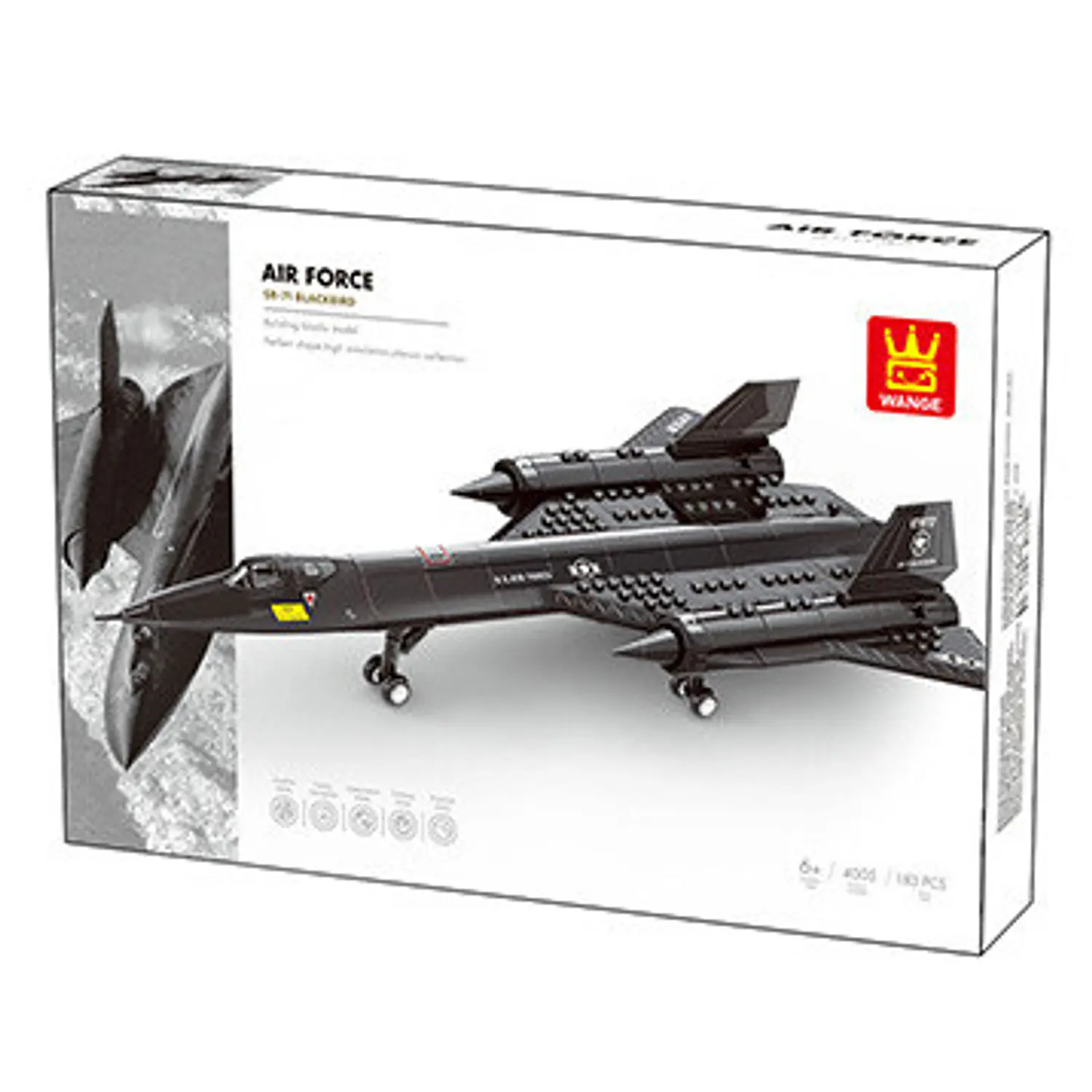 Wange – Avión Blackbird 183 Piezas 1