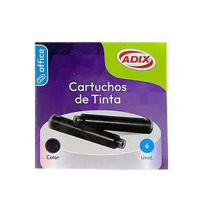 Adix – Cartuchos de Tinta para Pluma 6 Unidades