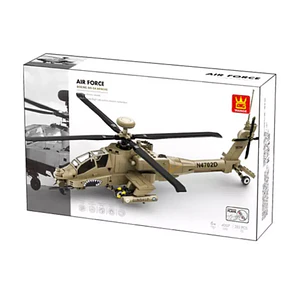 Wange – Helicóptero de Combate 259 Piezas