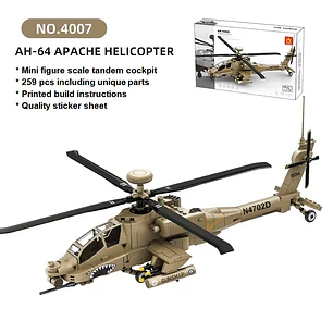 Wange – Helicóptero de Combate 259 Piezas