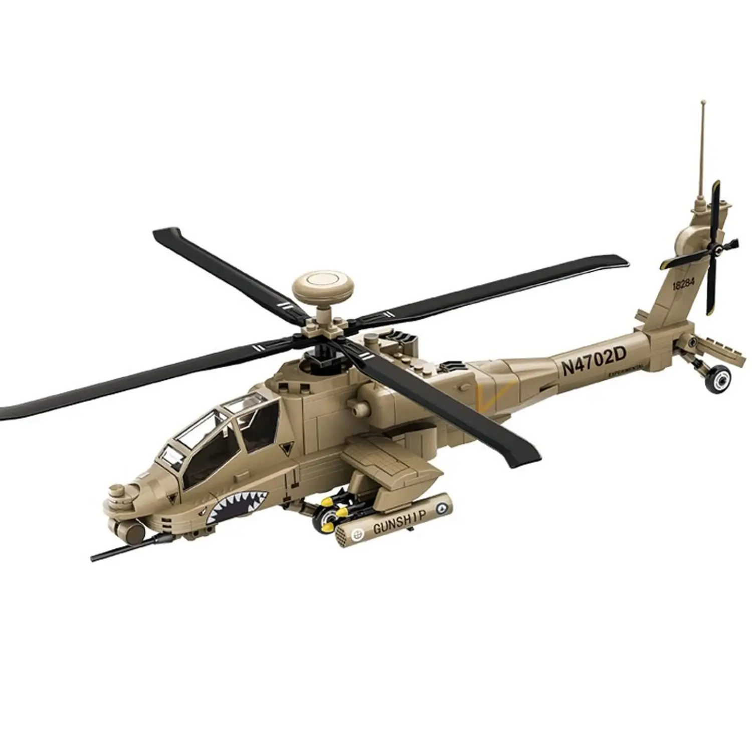 Wange – Helicóptero de Combate 259 Piezas 3