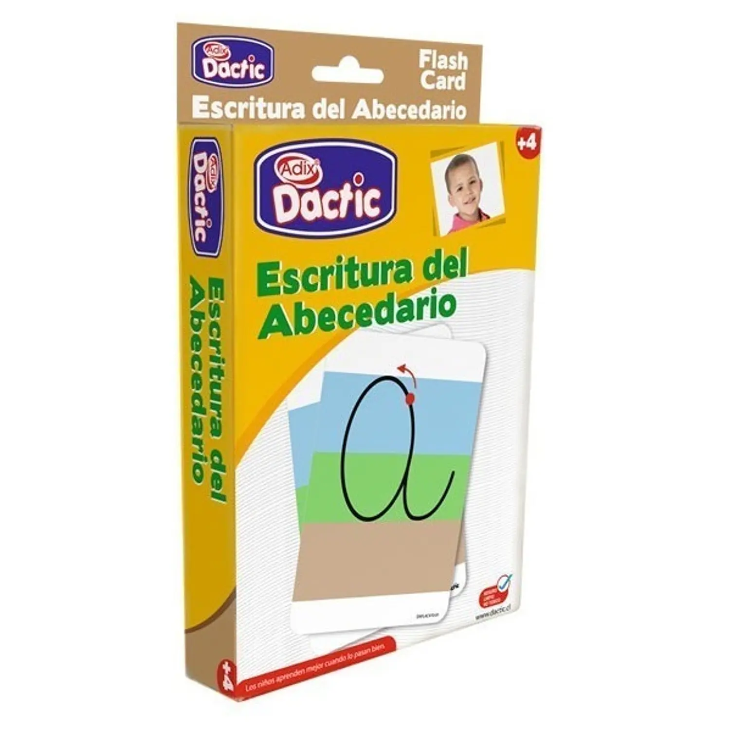 Dactic – Láminas de Escritura del Abecedario Manuscrita