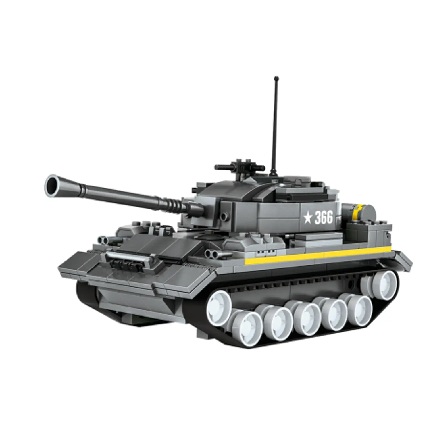 Wange – Tanque Militar Panzer Armable 346 Piezas 2