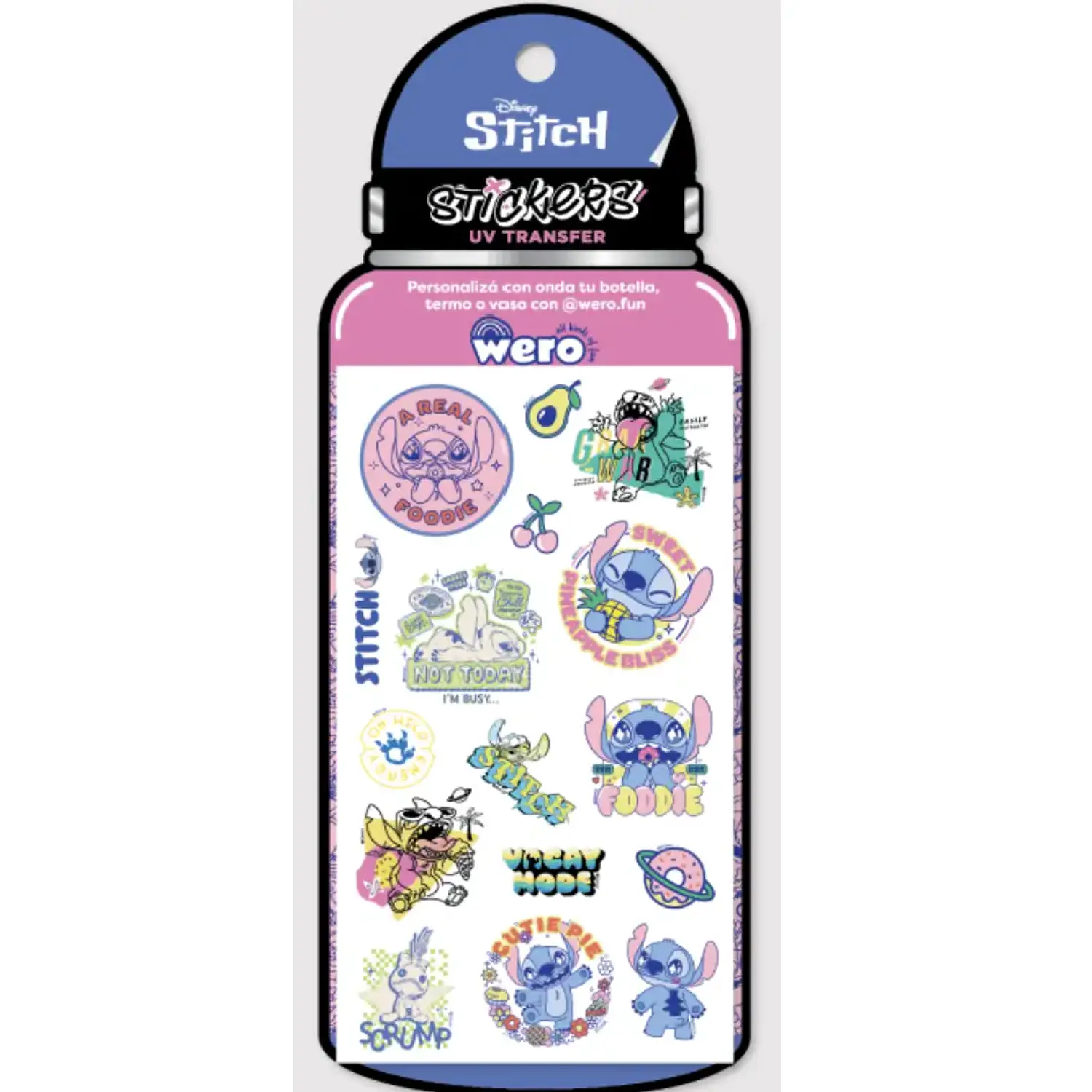 Wero – Stickers para Botella Stitch