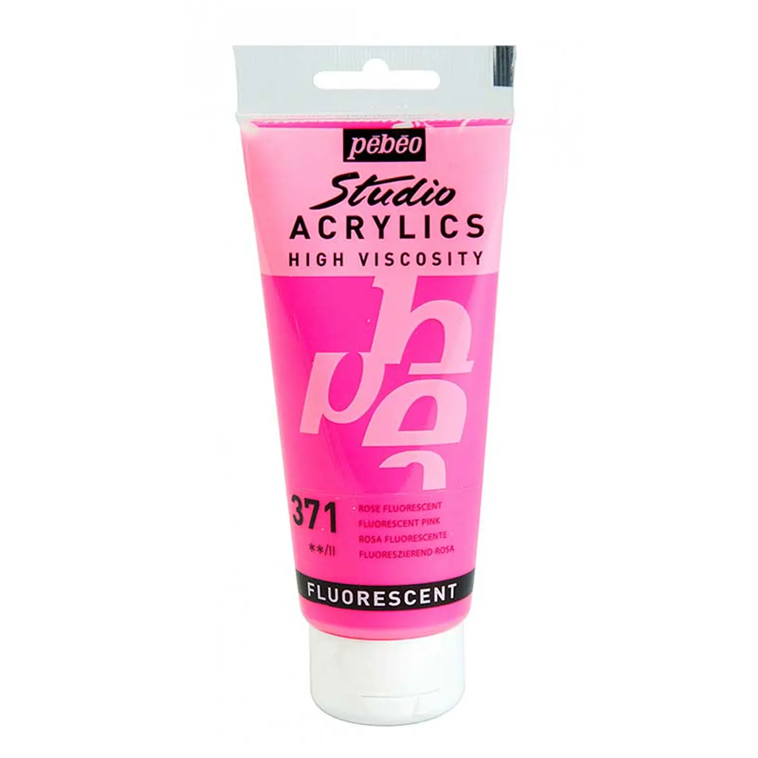 Pebeo – Pintura Acrílica 100 ml Alta Viscosidad Colores Intensos – 60