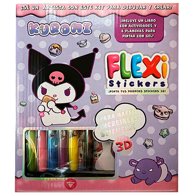 Mooving – Flexi Stickers Kuromi para Crear Stickers 3D 