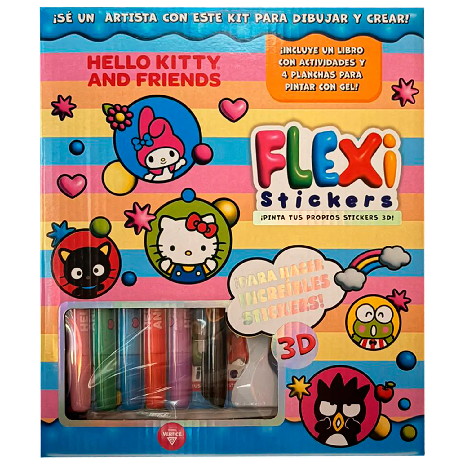 Mooving – Flexi Stickers Hello Kitty and Friends para Crear Stickers 3D  – 1