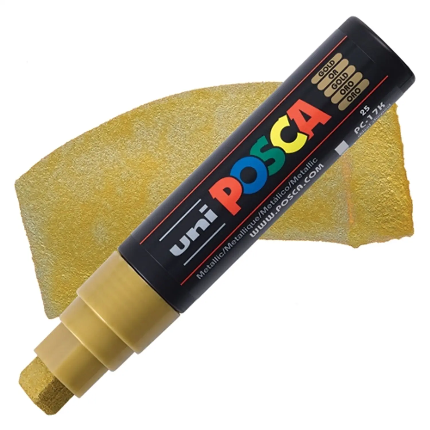 Posca – PC-17K Marcador de Pintura Base Agua Trazo Ultra Grueso 15 mm  – 3